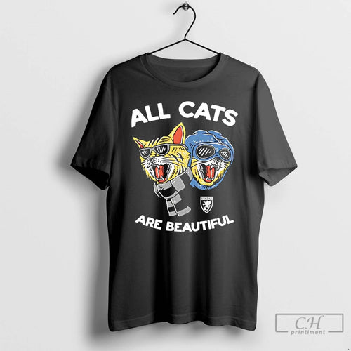 Premium All Cats Pgwear Are Beautiful Graphic T-Shirts, Hoodie, Sweatshirt | PopFlextees.com