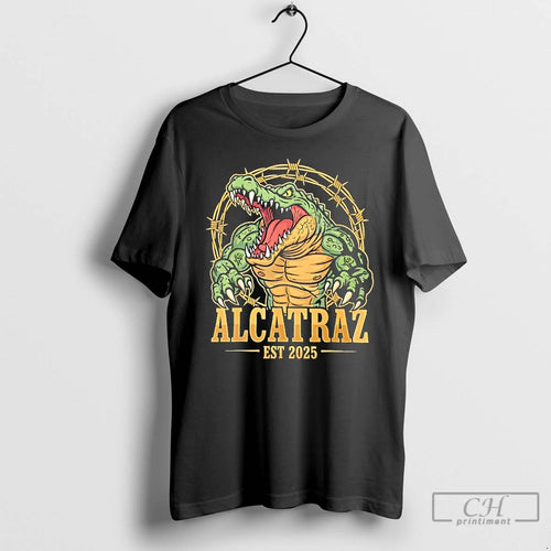 Premium Alligator Alcatraz Muscle Florida Everglades Est 2025 T-Shirts, Hoodie, Sweatshirt | PopFlextees.com