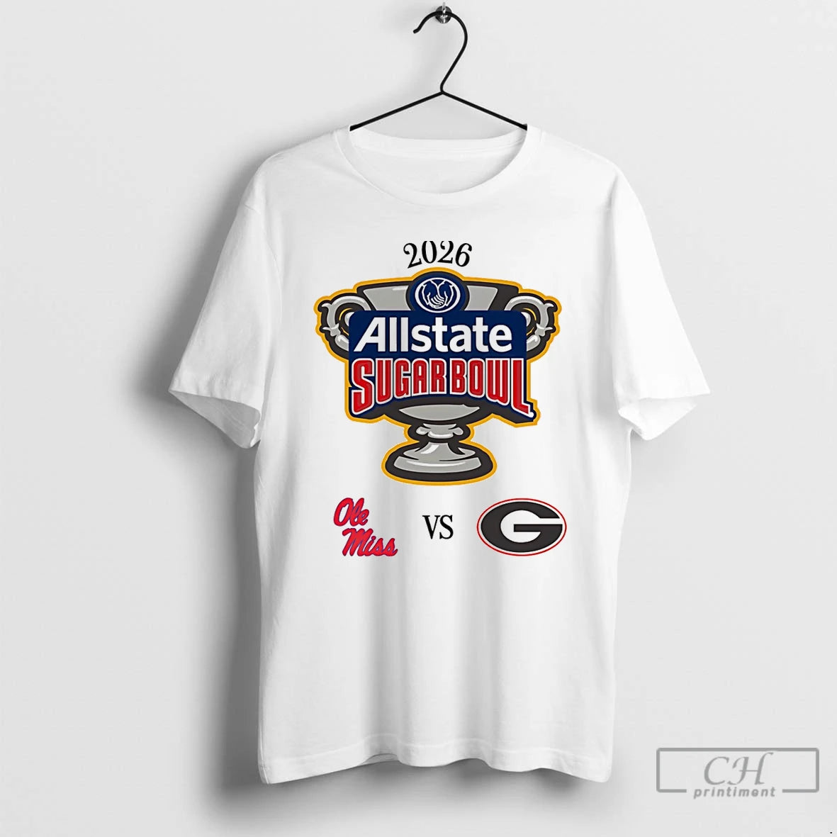 Premium Allstate Sugar Bowl 2026 Ole Miss Vs Georgia T-Shirts, Hoodie, Sweatshirt | PopFlextees.com