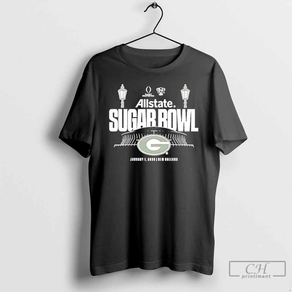 Premium Allstate Sugar Bowl Georgia Bulldogs Playoff Quarterfinal 2026 T-Shirts, Hoodie, Sweatshirt | PopFlextees.com