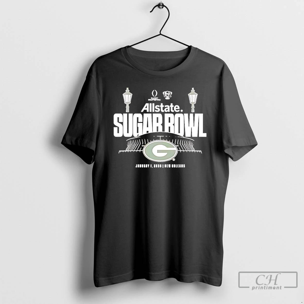 Premium Allstate Sugar Bowl Georgia Bulldogs Playoff Quarterfinal 2026 T-Shirts, Hoodie, Sweatshirt | PopFlextees.com