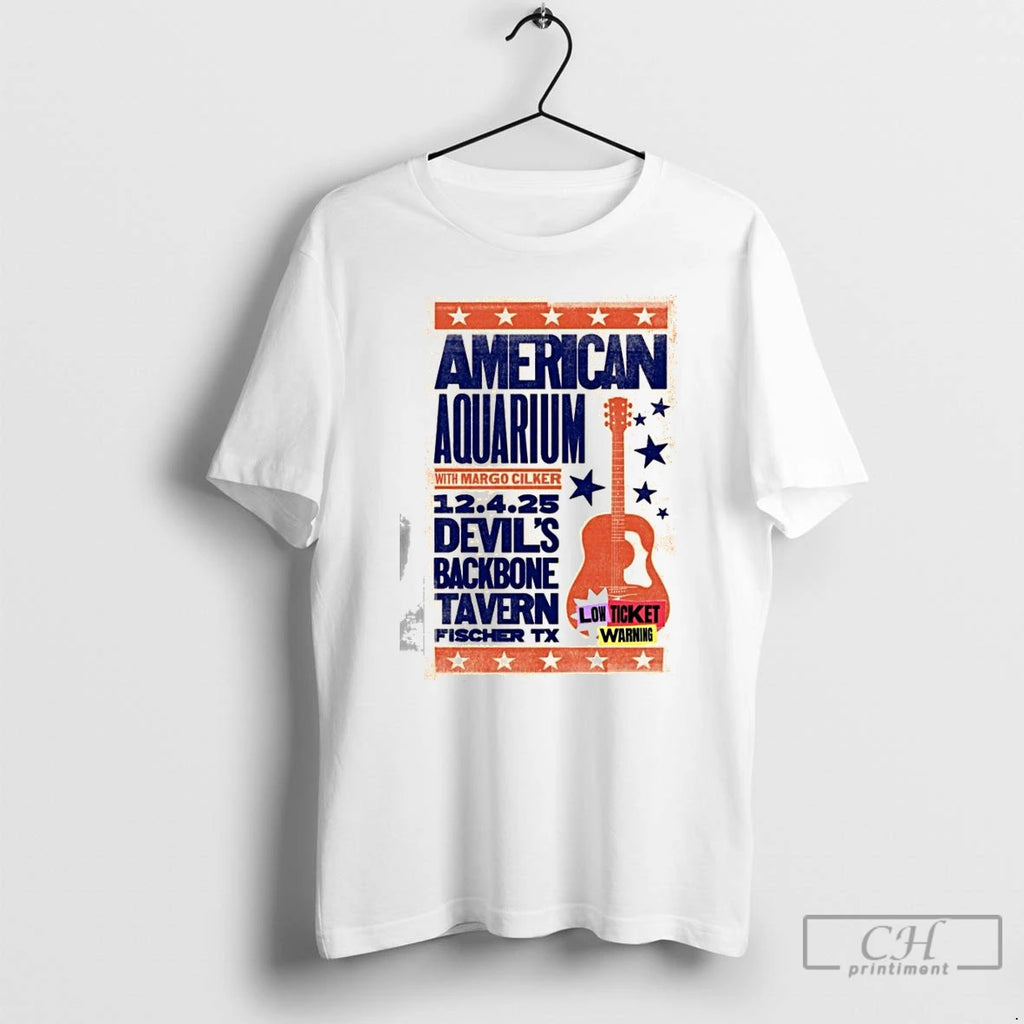 Premium American Aquarium Fischer Texas December 4 2025 Concert T-Shirts, Hoodie, Sweatshirt | PopFlextees.com