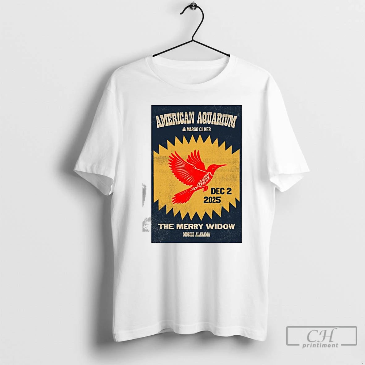 Premium American Aquarium Mobile Al December 2 2025 Concert T-Shirts, Hoodie, Sweatshirt | PopFlextees.com