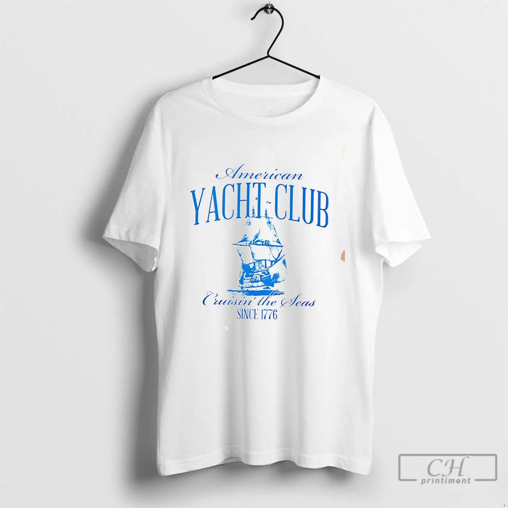 Premium American Yacht Club Cruisin The Seas Tee