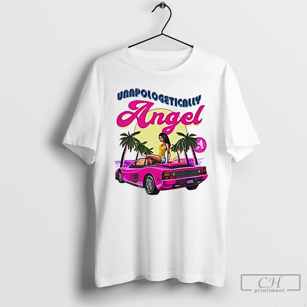 Premium Angel Reese Unapologetically Angel In Paradise T-Shirts, Hoodie, Sweatshirt | PopFlextees.com
