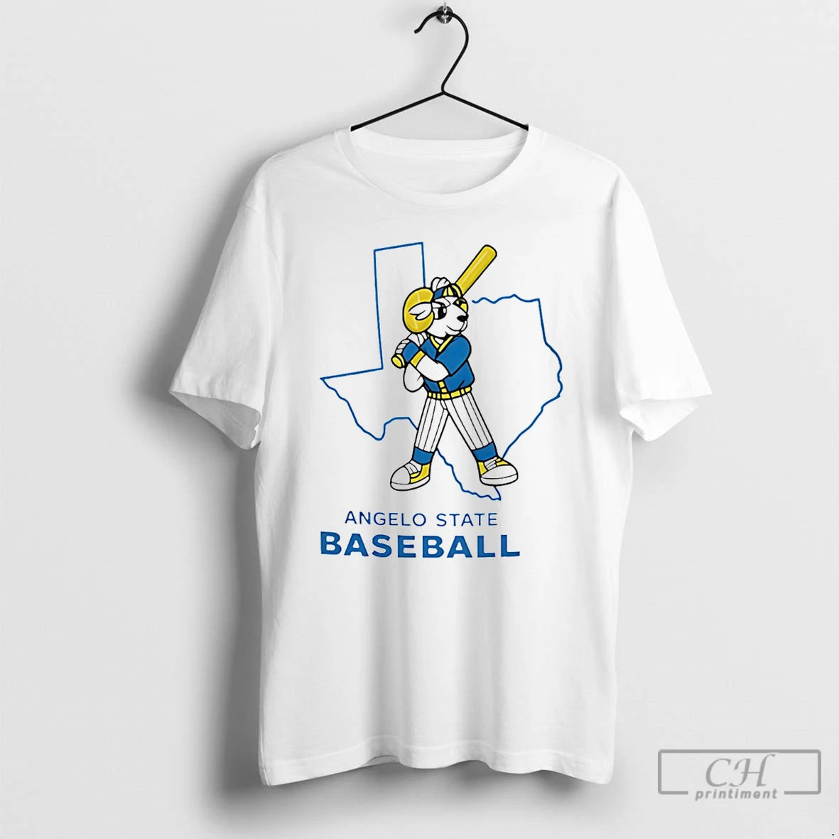 Angelo State Baseball 2026 Mascot State T-Shirts, Hoodie, Sweatshirt
