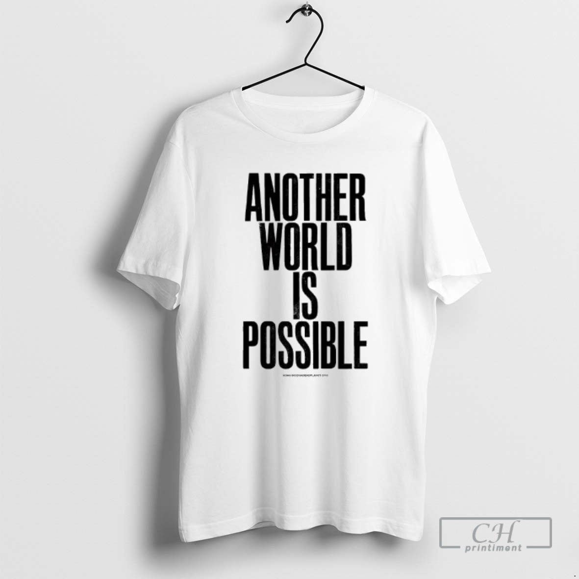Premium Anthony Burrill Another World Is Possible Shirt Sweater Hoodie, Sweatshirt | PopFlextees.com