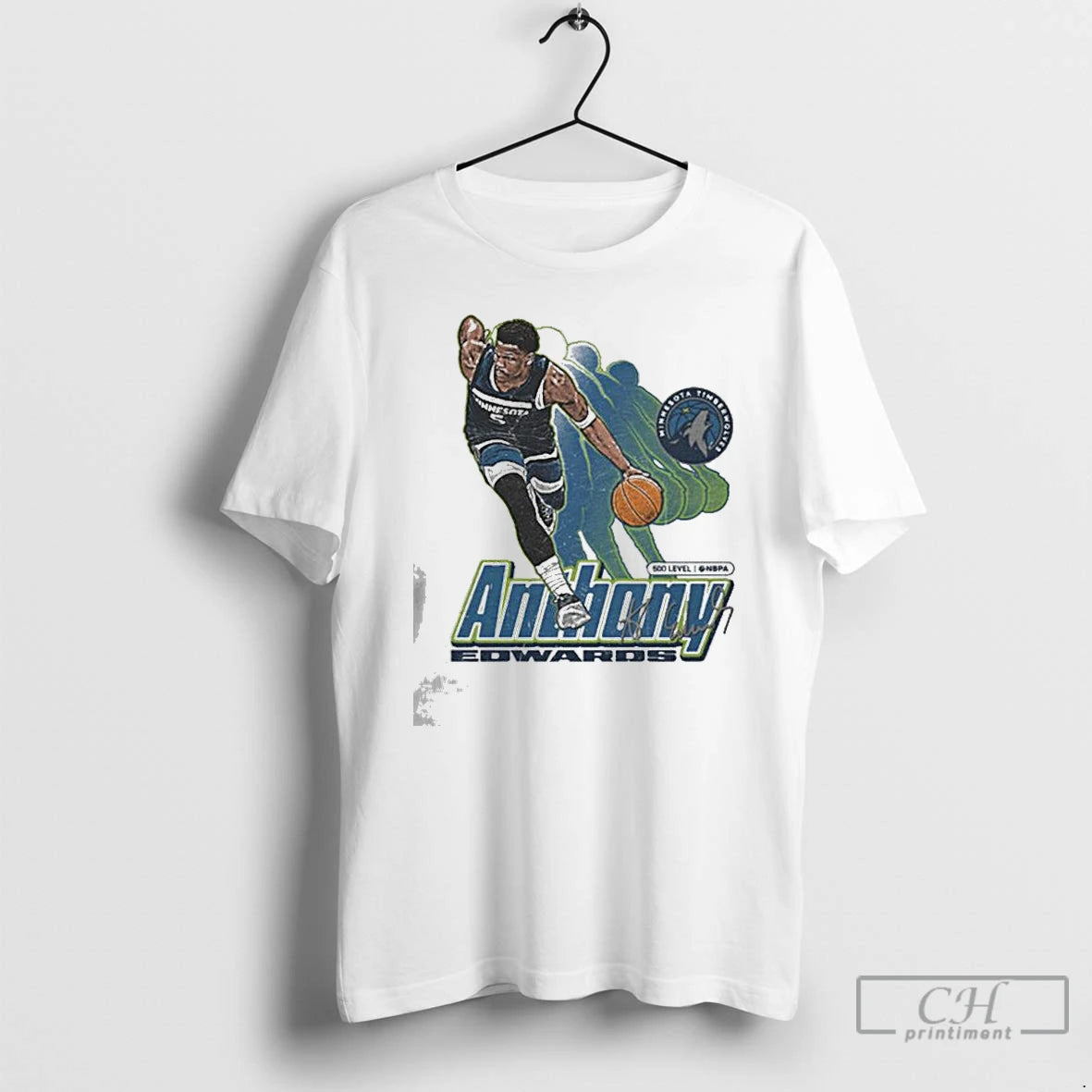 Premium Anthony Edwards Minnesota Timberwolves Retro T-Shirts, Hoodie, Sweatshirt | PopFlextees.com