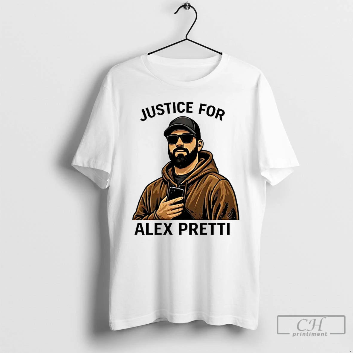 Premium Anti Ice Human Rights Justice For Alex Pretti T-Shirts, Hoodie, Sweatshirt | PopFlextees.com