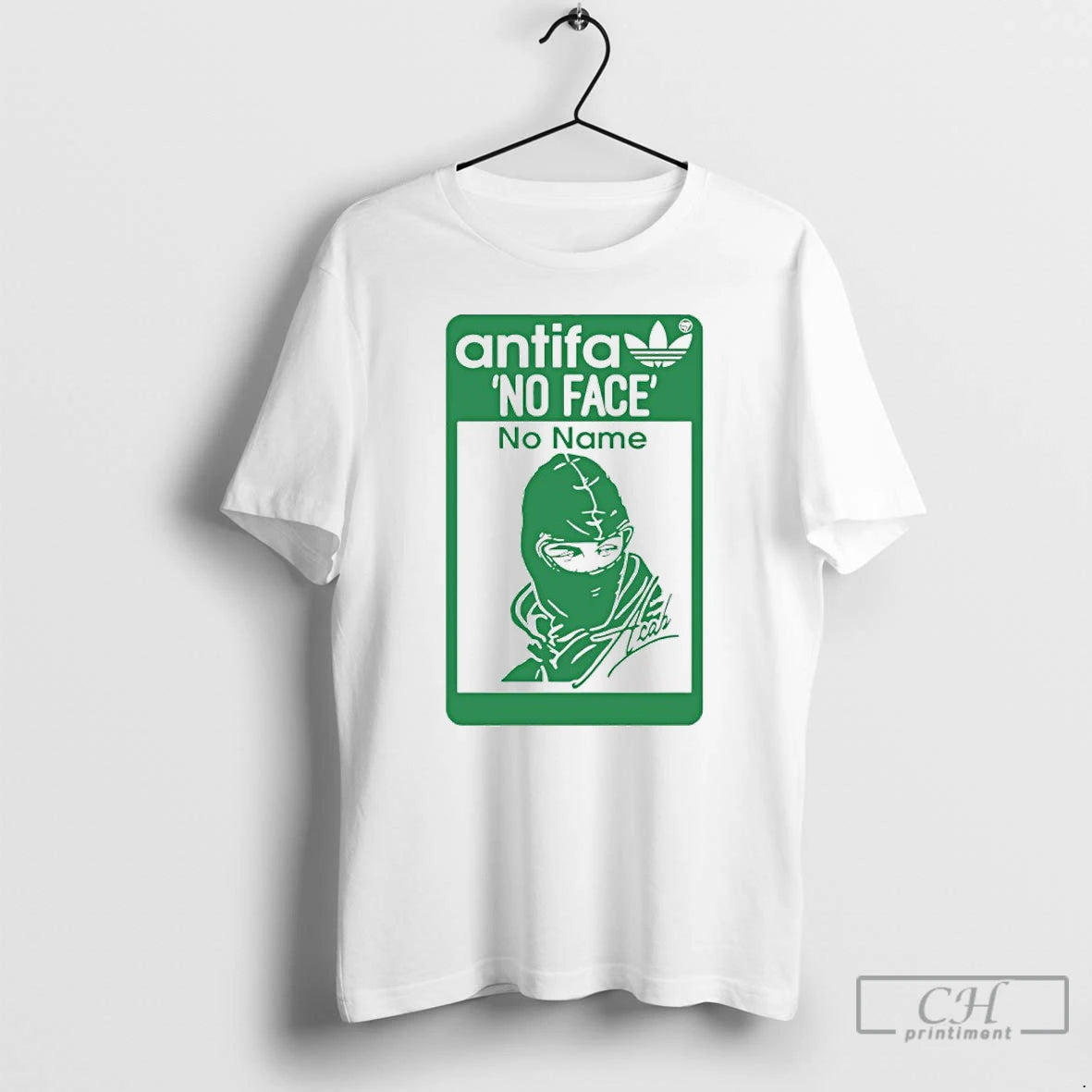 Premium Antifa No Face No Name Signature T-Shirts, Hoodie, Sweatshirt | PopFlextees.com