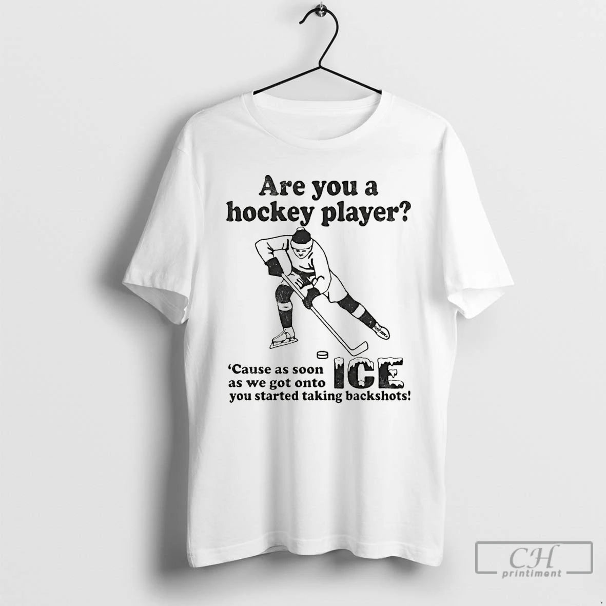Premium Are You A Hockey Player Cause As Soon As We Got Onto Ice You T-Shirts, Hoodie, Sweatshirt | PopFlextees.com