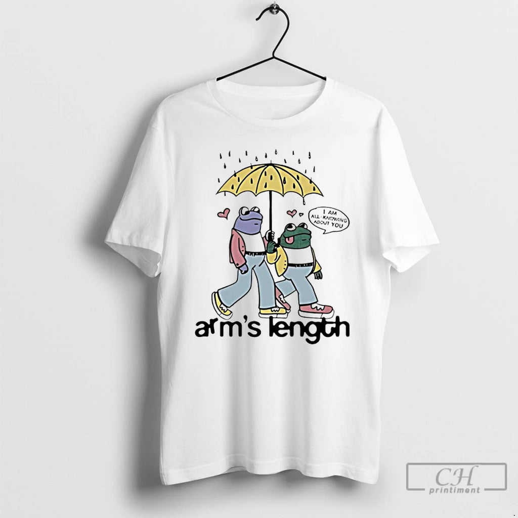 Premium Arms Length Frog And Toad T-Shirts, Hoodie, Sweatshirt | PopFlextees.com