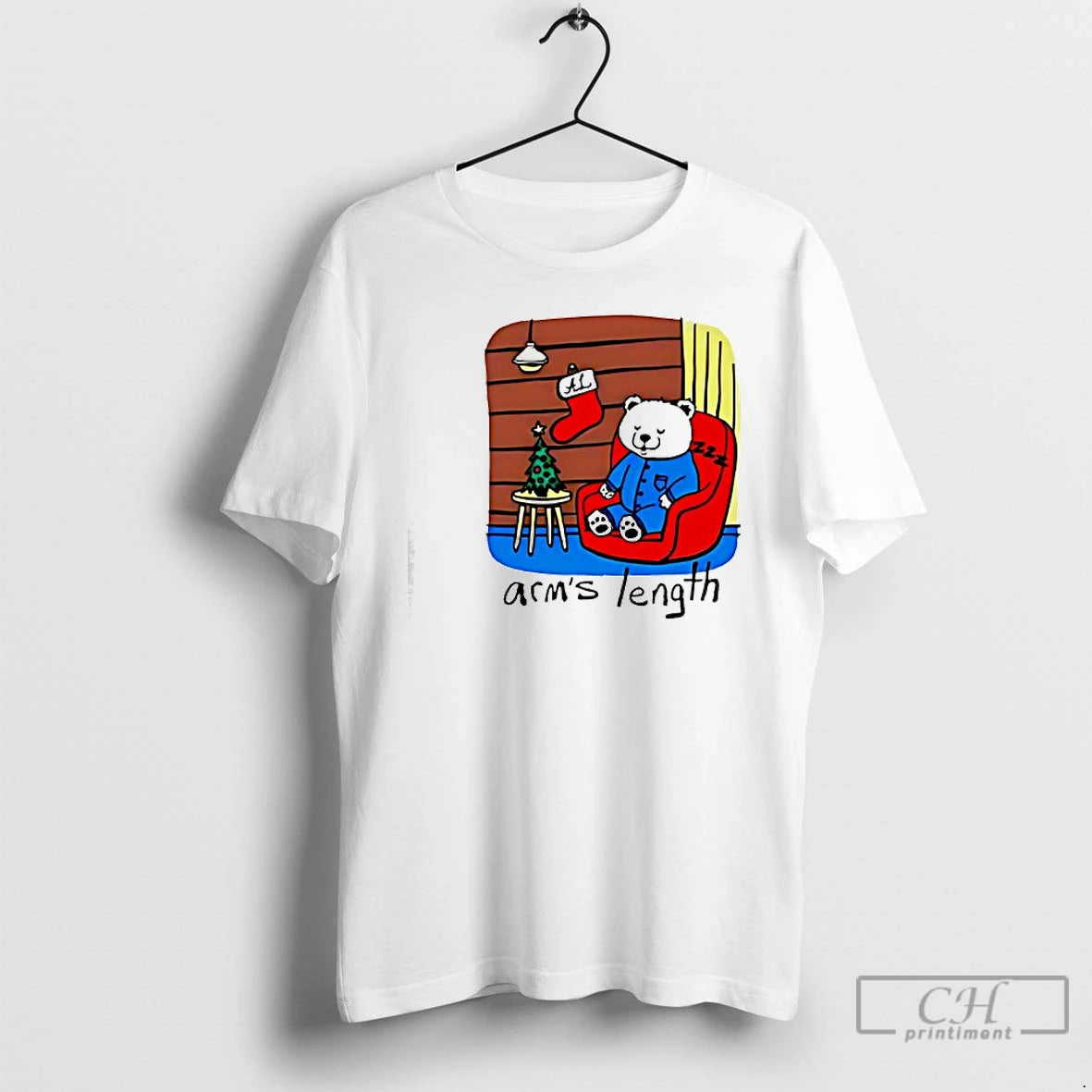 Premium Arms Length Store Merch Sleepy Polar Bear T-Shirts, Hoodie, Sweatshirt | PopFlextees.com
