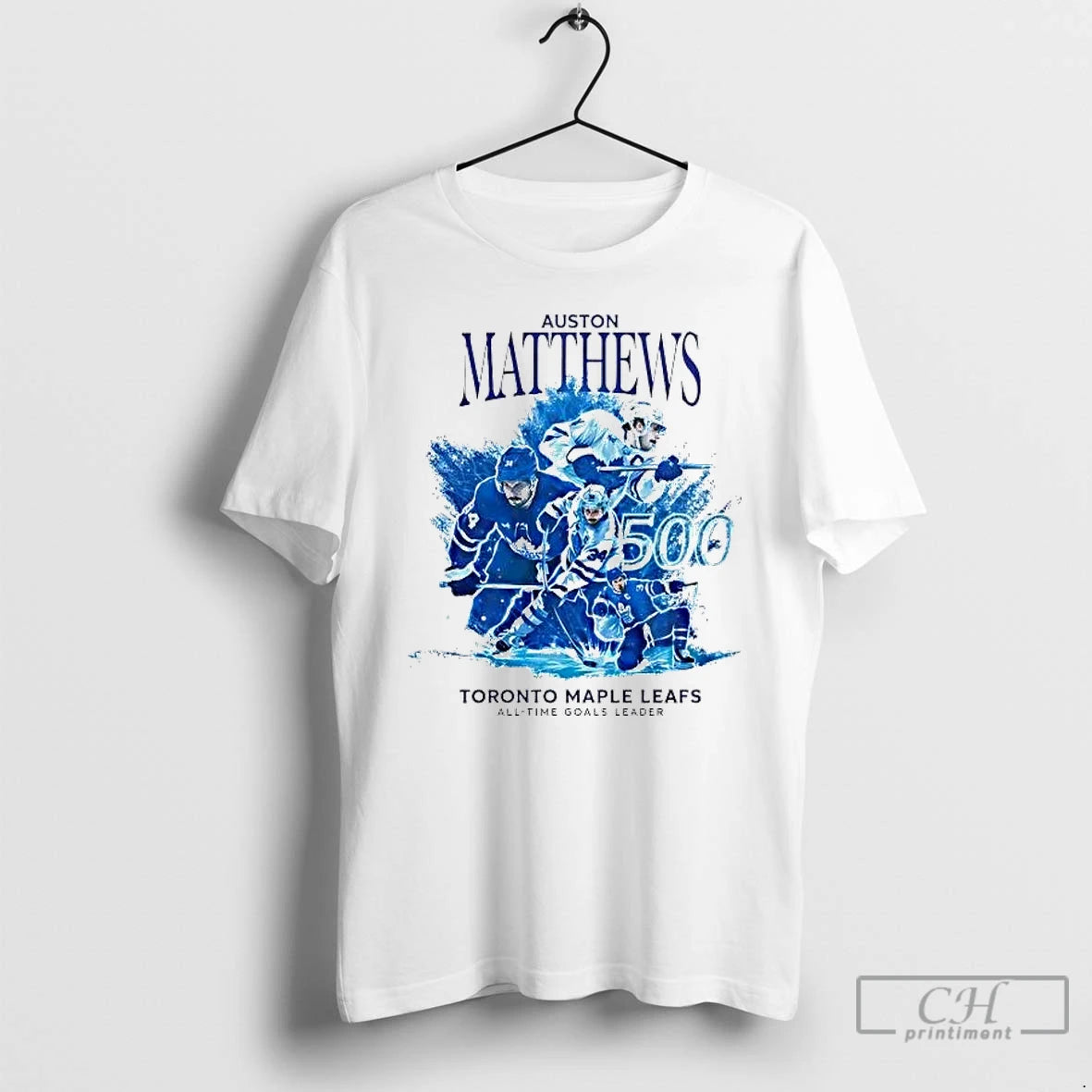 Premium Auston Matthews 500 All Time Goals Leader Toronto Maple Leafs T-Shirts, Hoodie, Sweatshirt | PopFlextees.com