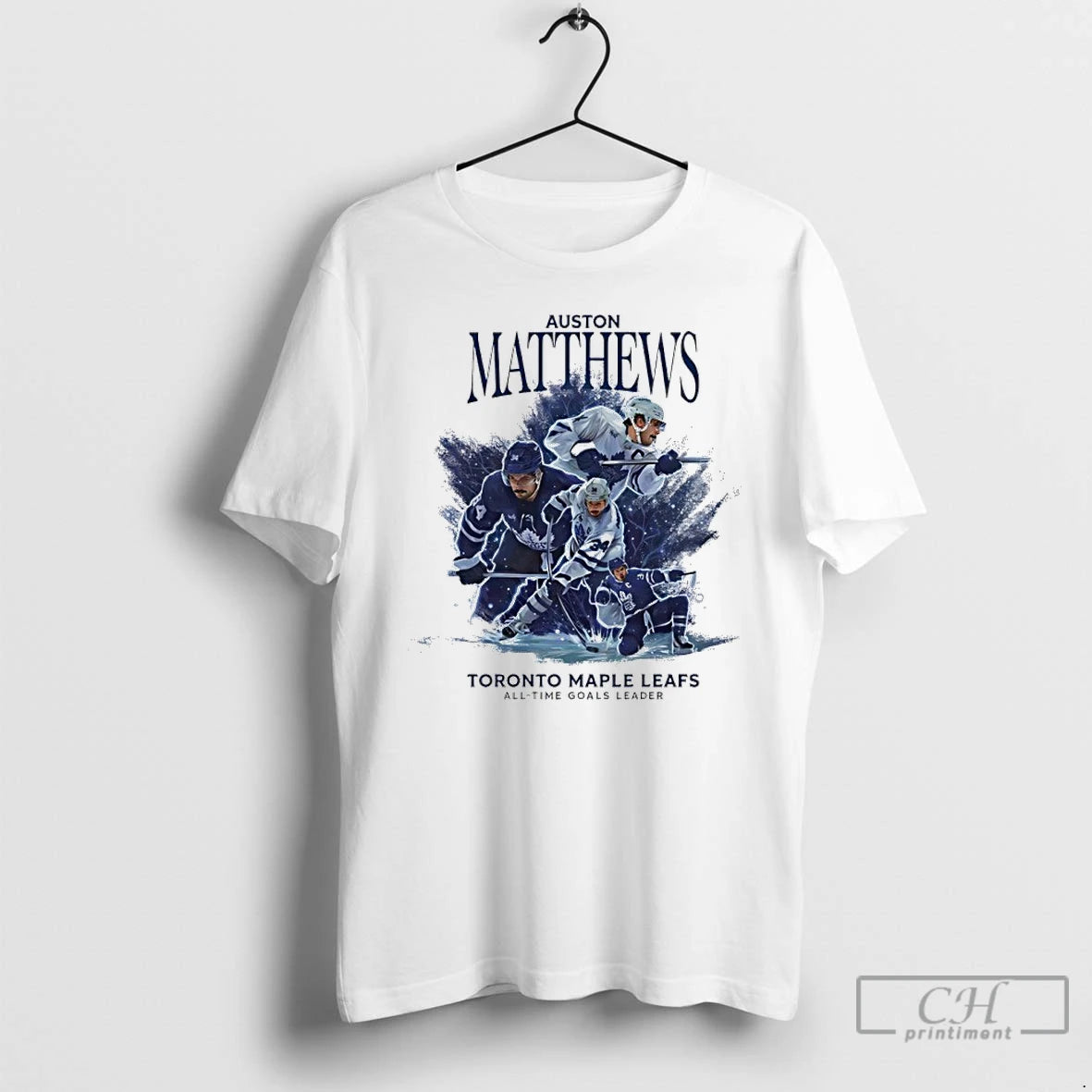 Premium Auston Matthews All Time Goals Leader Toronto Maple Leafs History T-Shirts, Hoodie, Sweatshirt | PopFlextees.com