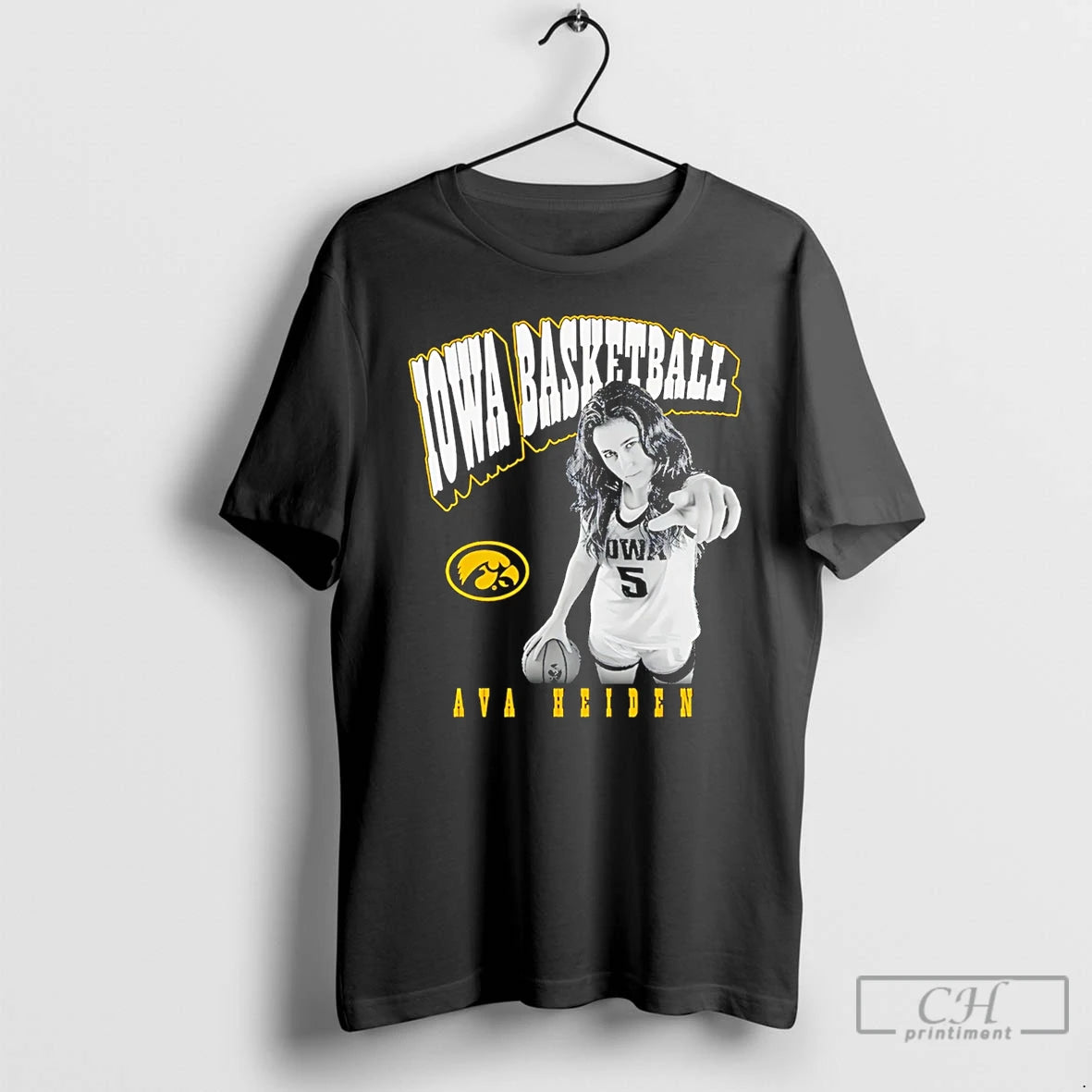 Ava Heiden Iowa Hawkeyes Illustrated T-Shirts, Hoodie, Sweatshirt
