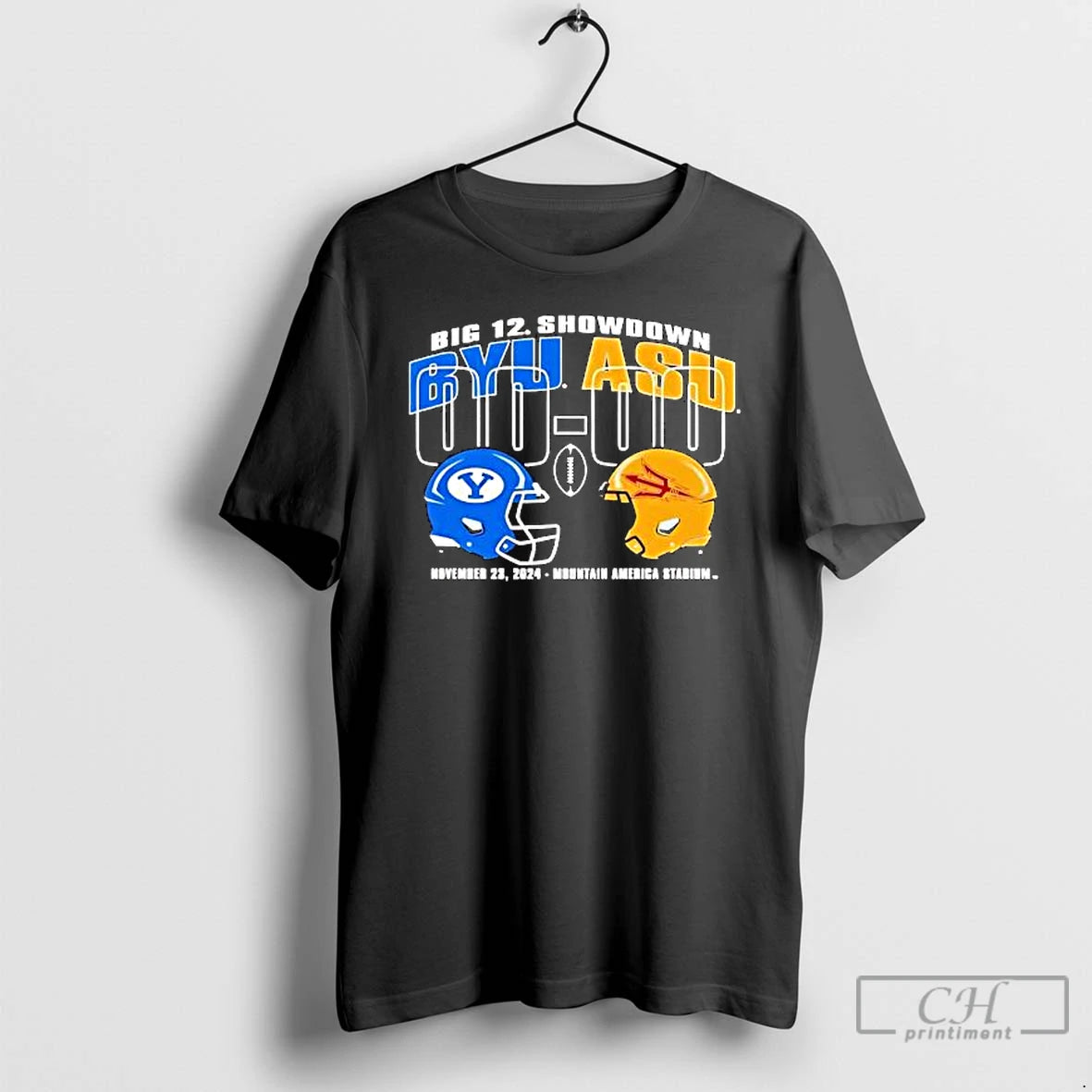 Premium Byu Cougars Vs Arizona State 2025 Big 12 Showdown T-Shirts, Hoodie, Sweatshirt | PopFlextees.com