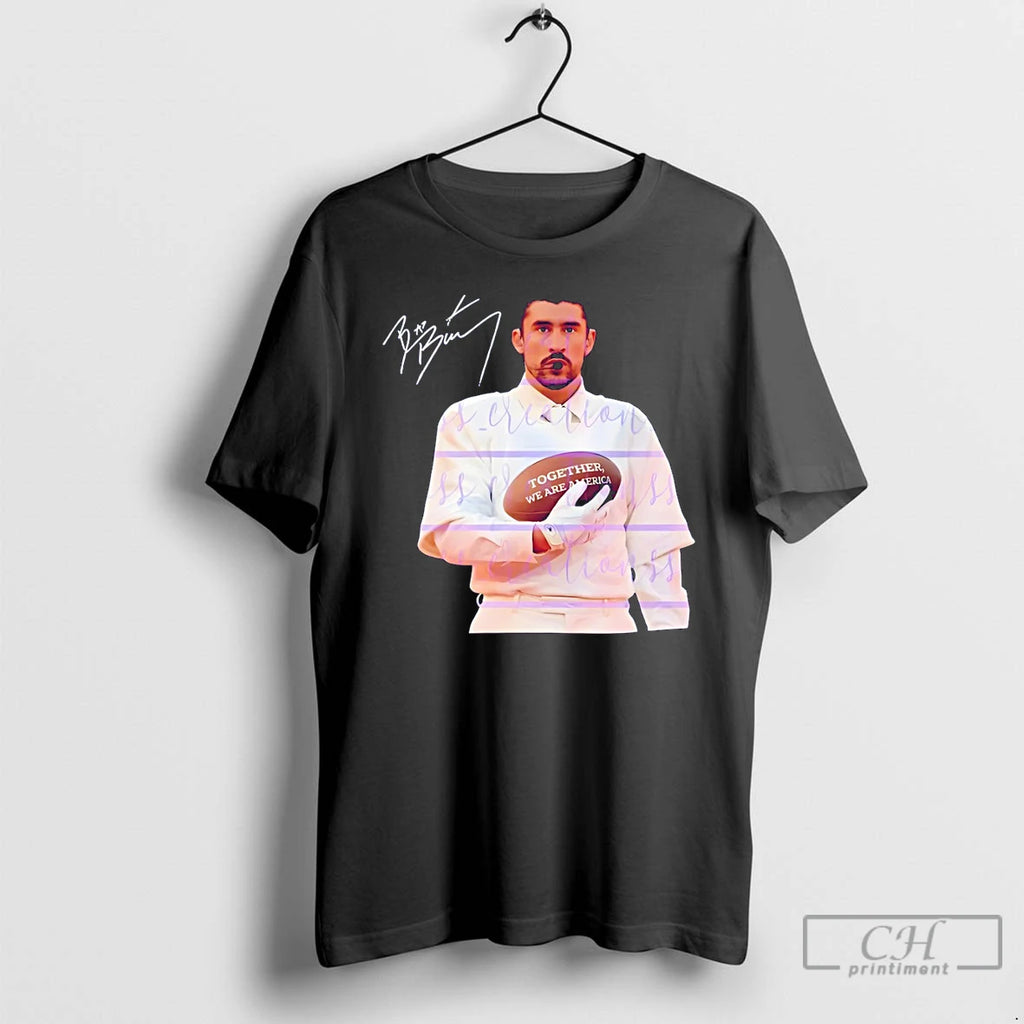 Premium Bad Bunny Benito Bowl Together We Are American T-Shirts, Hoodie, Sweatshirt | PopFlextees.com