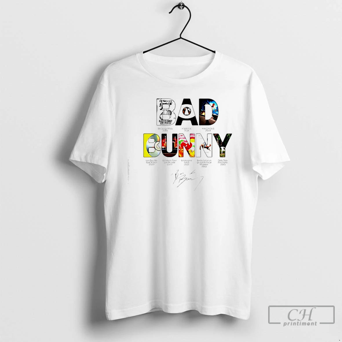 Premium Bad Bunny I Should Have Taken More Pics T-Shirts, Hoodie, Sweatshirt | PopFlextees.com
