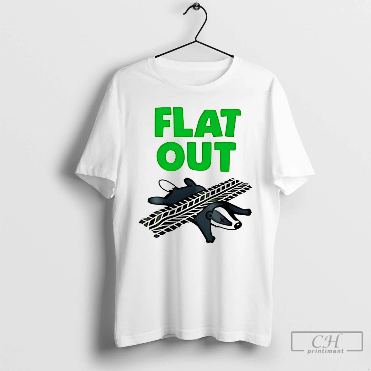 Premium Badger Flat Out T-Shirts, Hoodie, Sweatshirt | PopFlextees.com