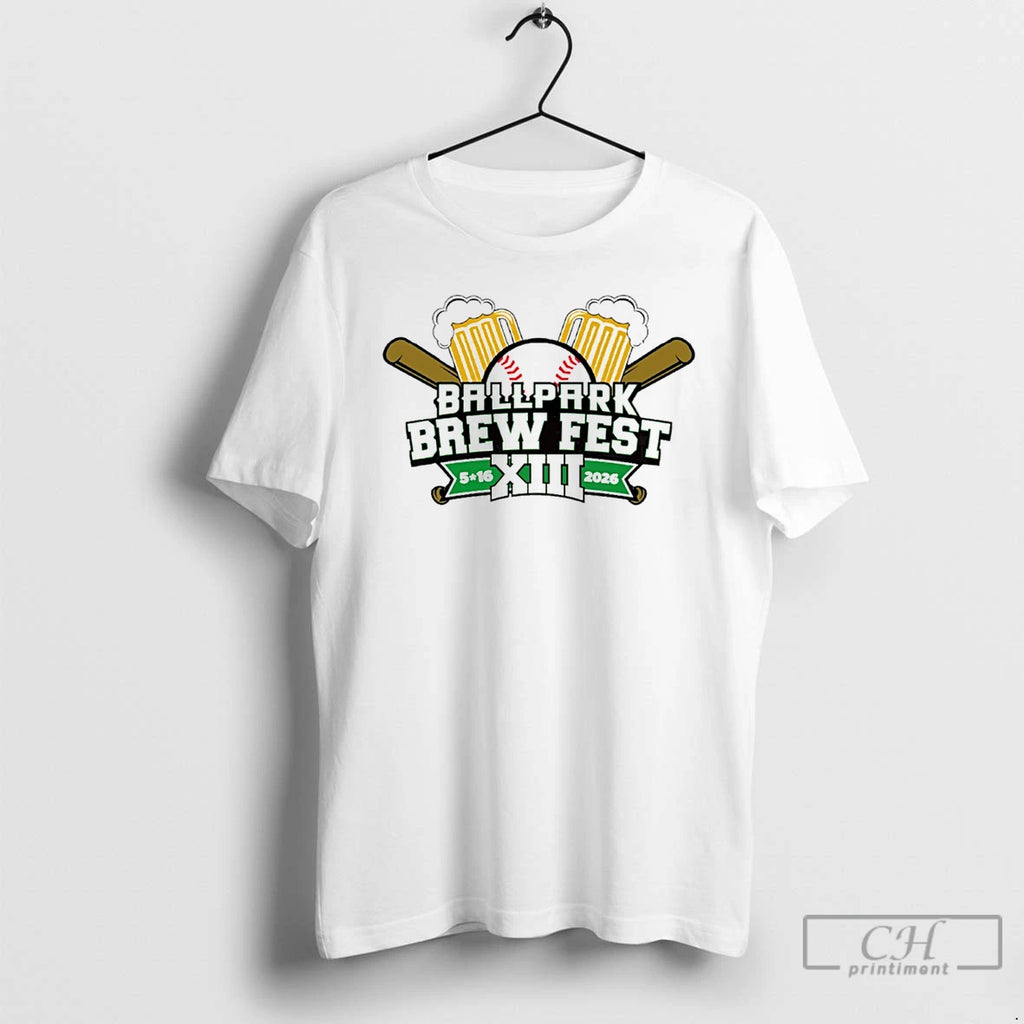 Premium Ballpark Brew Fest Baseball Xiii T-Shirts, Hoodie, Sweatshirt | PopFlextees.com