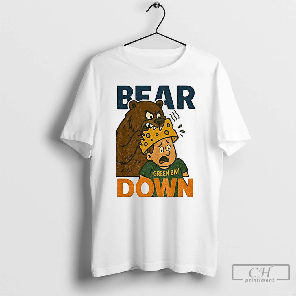 Premium Bear Down Packers Rivalry T-Shirts, Hoodie, Sweatshirt | PopFlextees.com