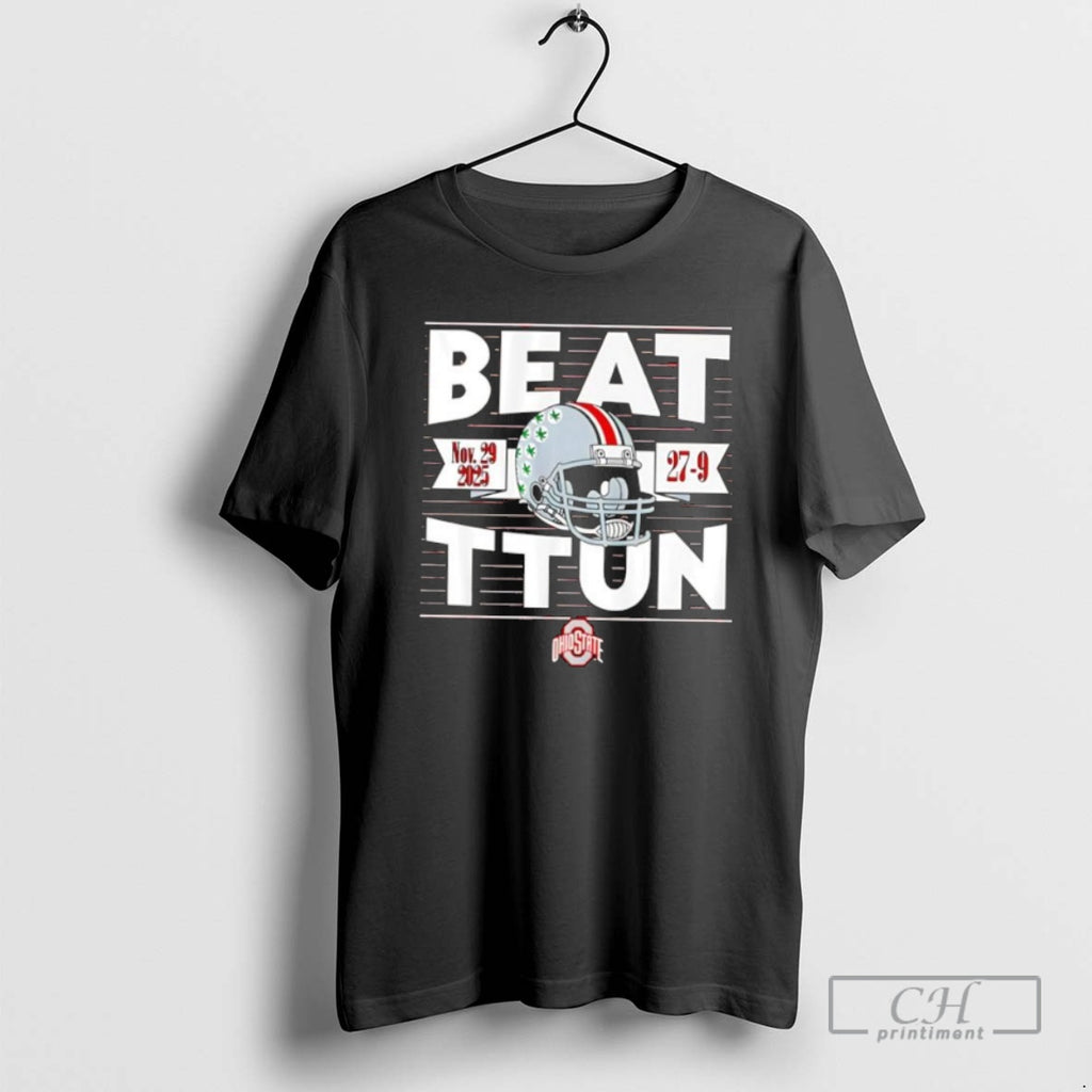 Premium Beat Ttun In The Game 2025 Ohio State Football Shirt Sweater Hoodie, Sweatshirt | PopFlextees.com