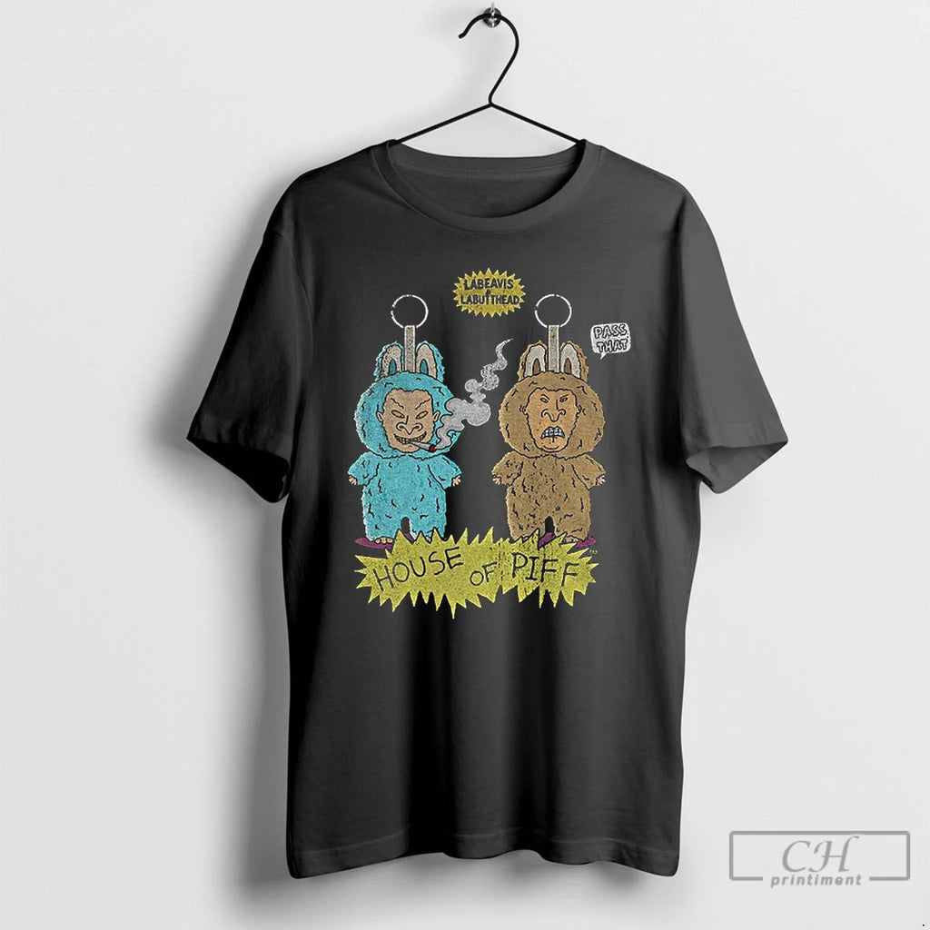 Premium Beavis And Butt Head X Labubu Labeavis Labutthead House Of Piff T Shirts Sweater Hoodie, Sweatshirt | PopFlextees.com