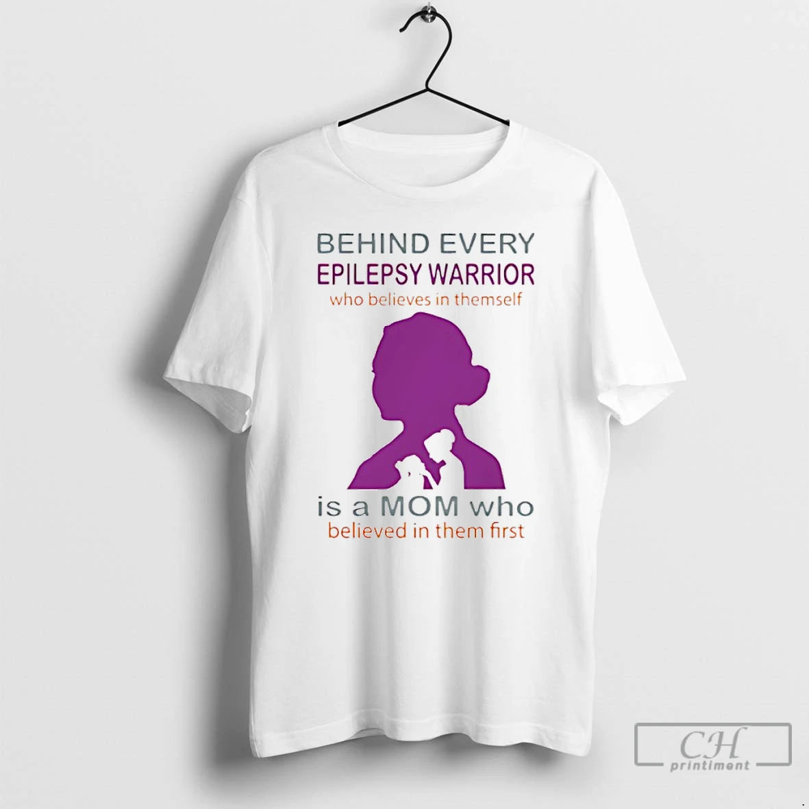 Premium Behind Every Epilepsy Warrior Who Believes In Themself Is A Mom T Shirts Sweater Hoodie, Sweatshirt | PopFlextees.com