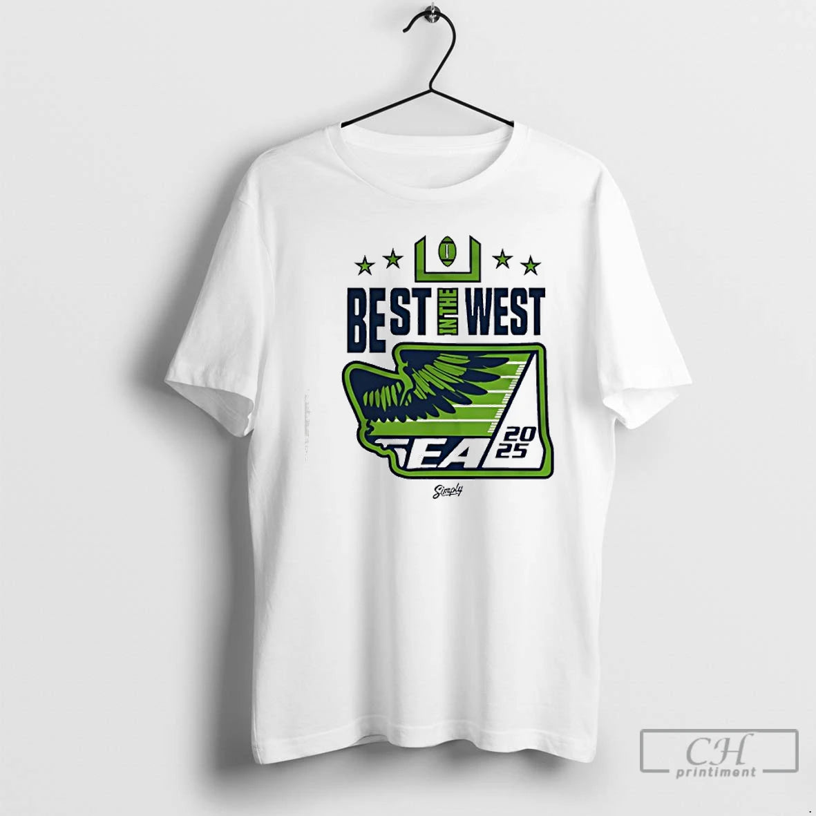 Premium Best In The West 2025 Seattle Football T-Shirts, Hoodie, Sweatshirt | PopFlextees.com