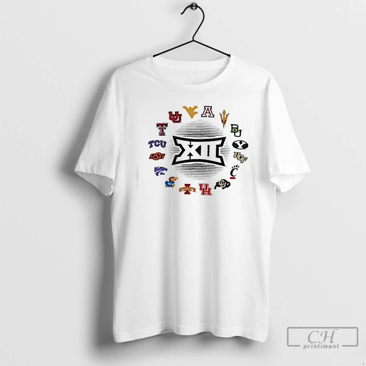 Premium Big 12 Champion Big 12 Logo Team T-Shirts, Hoodie, Sweatshirt | PopFlextees.com
