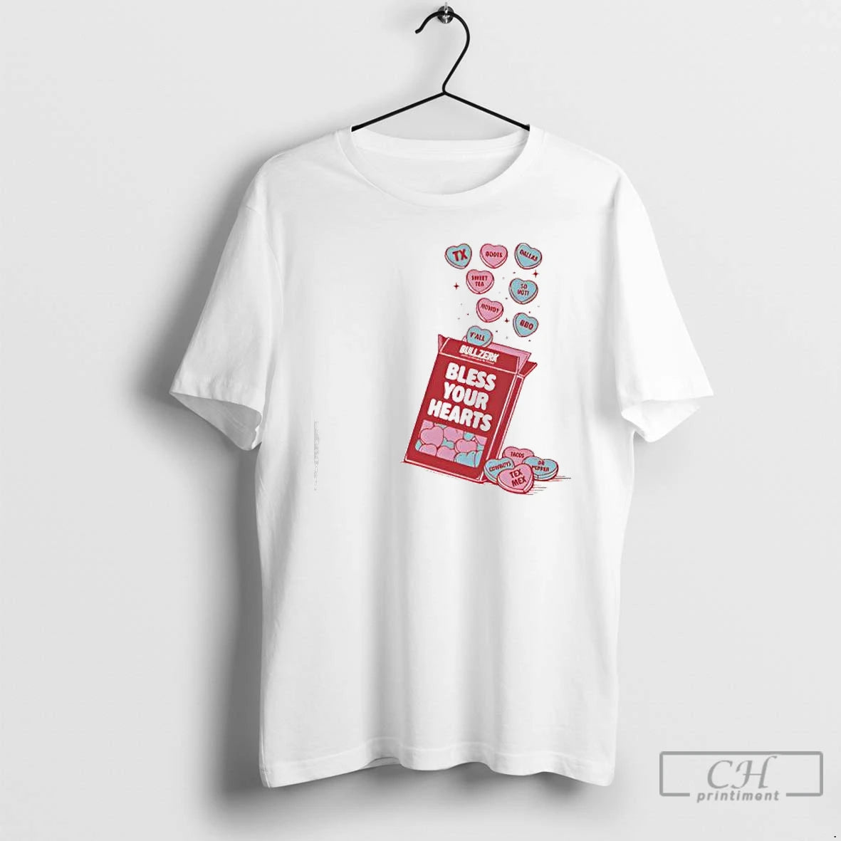 Premium Bless Your Hearts Valentine T-Shirts, Hoodie, Sweatshirt | PopFlextees.com
