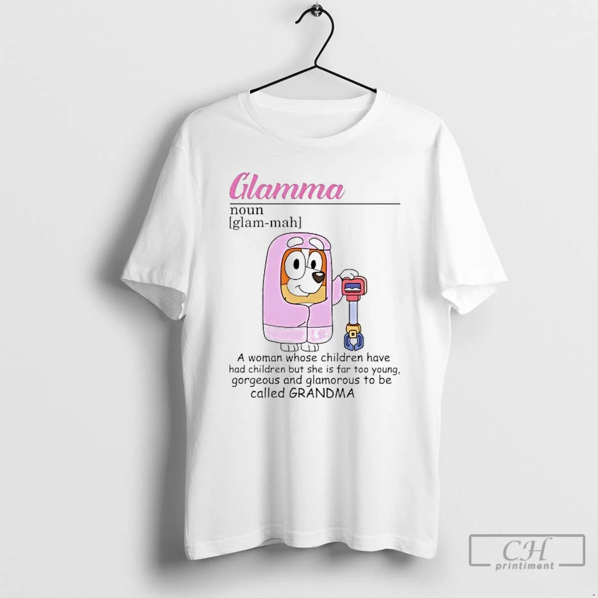 Premium Bluey Glamma Definition A Woman Whose Children Have Had Children T-Shirts, Hoodie, Sweatshirt | PopFlextees.com