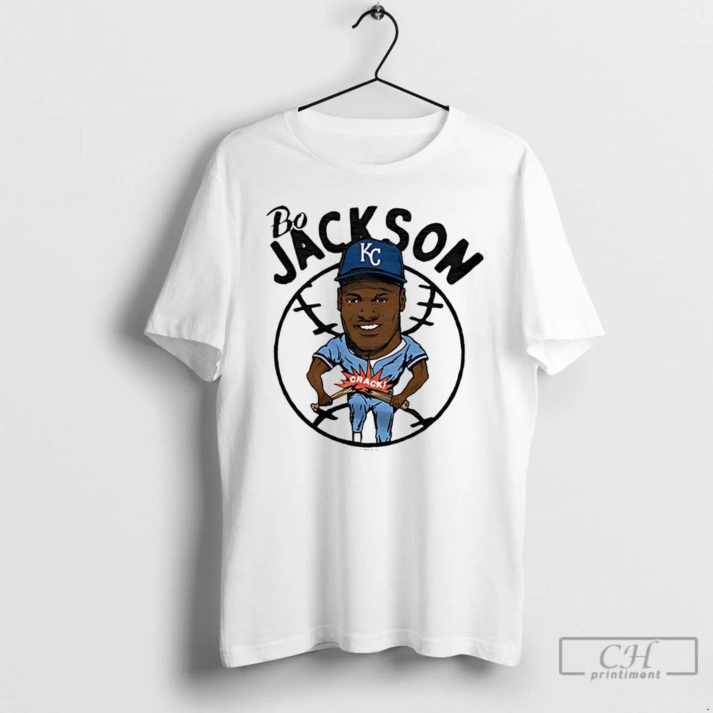 Premium Bo Jackson Kc Royals Superstar Caricature T-Shirts, Hoodie, Sweatshirt | PopFlextees.com