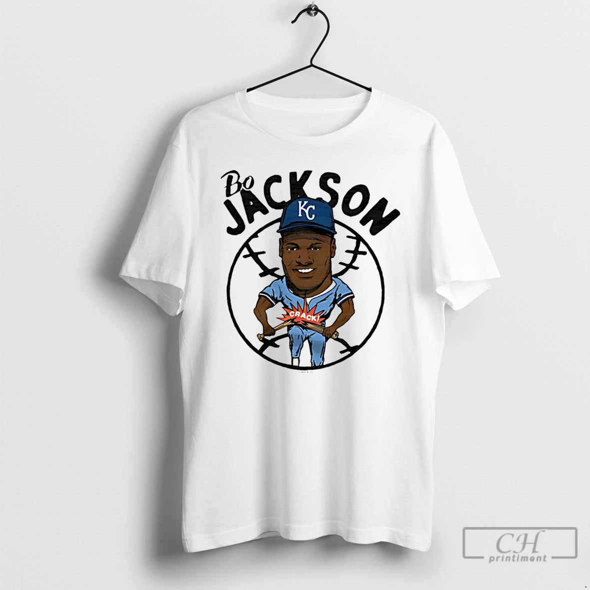 Premium Bo Jackson Kc Royals Superstar Caricature T-Shirts, Hoodie, Sweatshirt | PopFlextees.com