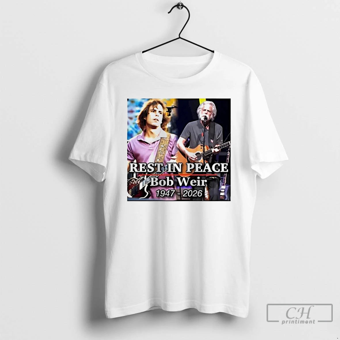Premium Bob Weir Rest In Peace 1947 2026 T-Shirts, Hoodie, Sweatshirt | PopFlextees.com