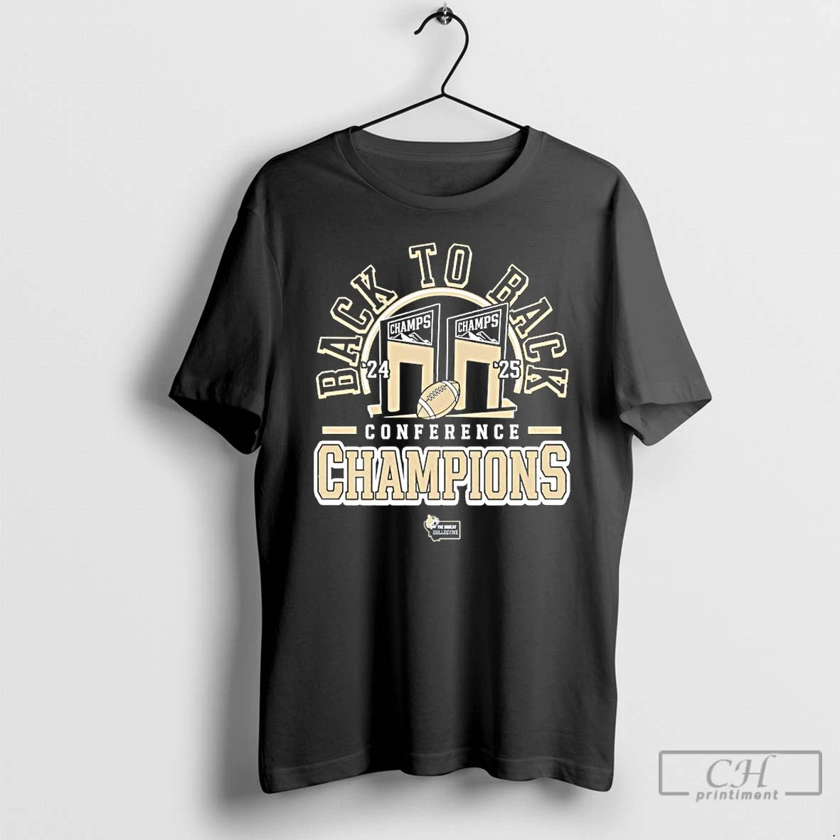 Premium Bobcat Collective Back To Back Conference Champions 24 25 T-Shirts, Hoodie, Sweatshirt | PopFlextees.com