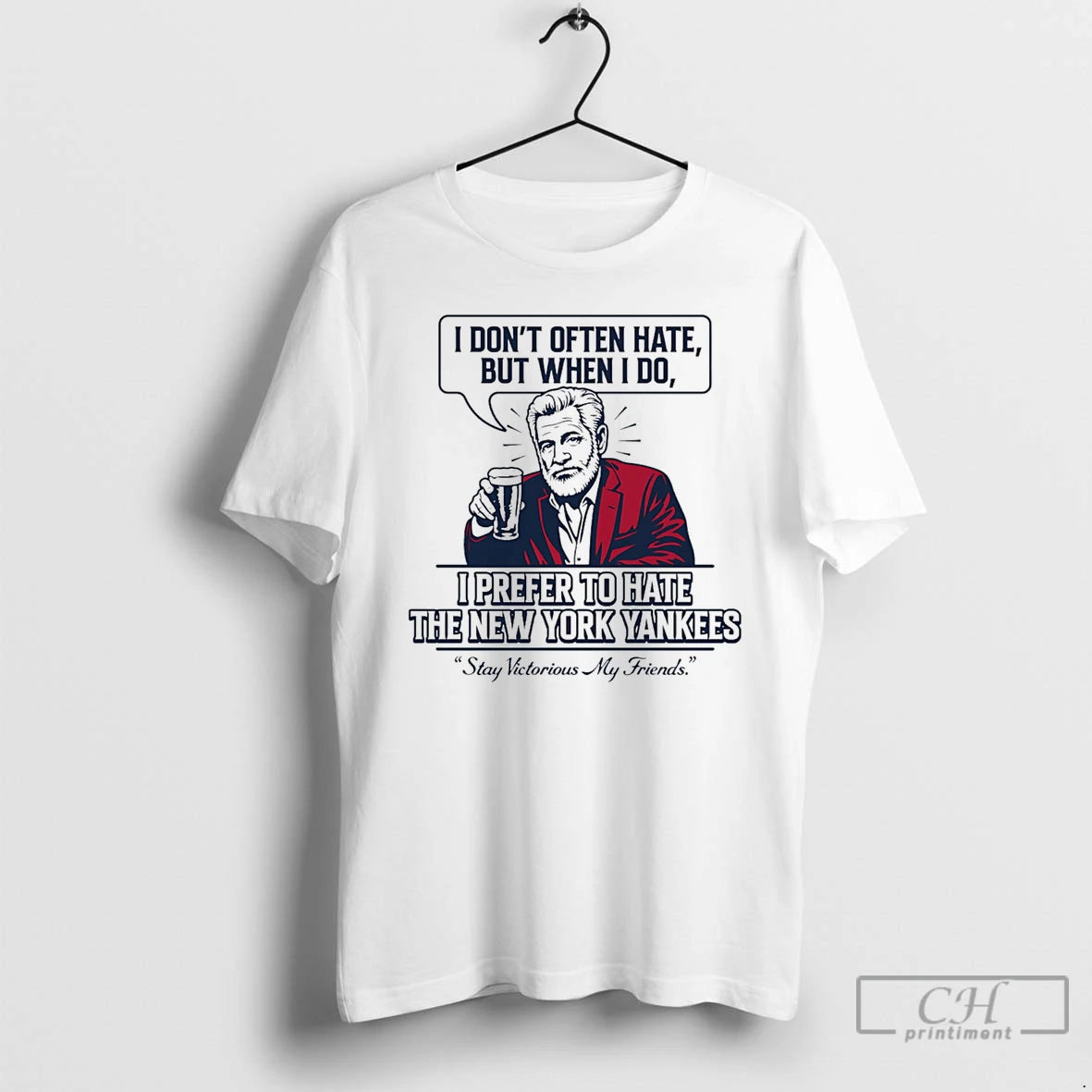 Premium Boston Baseball Stay Victorious I Prefer To Hate The New York Yankees T Shirts Hoodie, Sweatshirt | PopFlextees.com