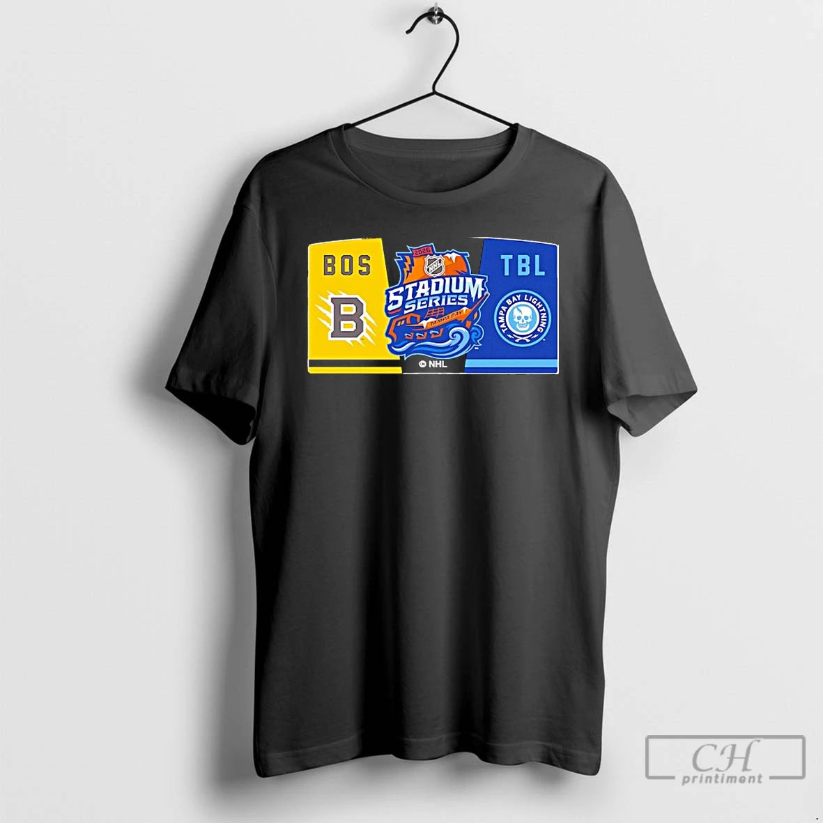Premium Boston Bruins Vs Tampa Bay Lightning 2026 Stadium Series Match Up T Shirts Sweater Hoodie, Sweatshirt