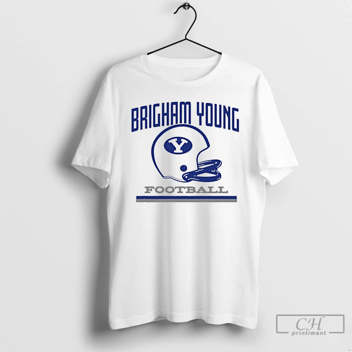 Premium Brigham Young Football Helmet Vintage T-Shirts, Hoodie, Sweatshirt | PopFlextees.com