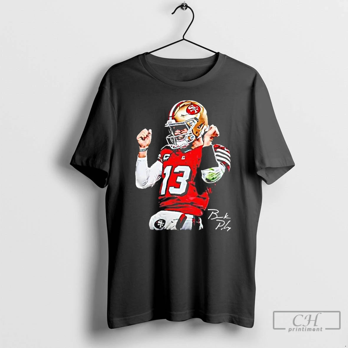 Premium Brock Purdy Dougie Celebration Signature T-Shirts, Hoodie, Sweatshirt | PopFlextees.com