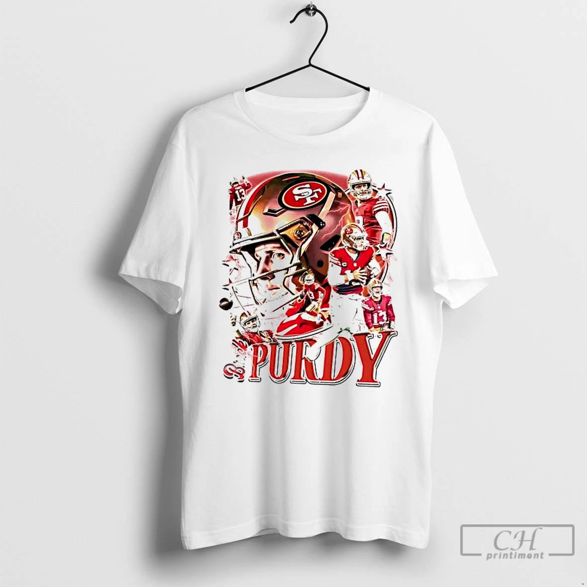 Premium Brock Purdy Picture Collage 49ers T-Shirts, Hoodie, Sweatshirt | PopFlextees.com