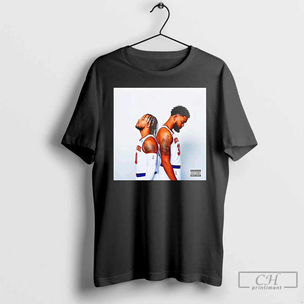 Premium Brunson X Towns Album Graphic Knicks Basketball Players