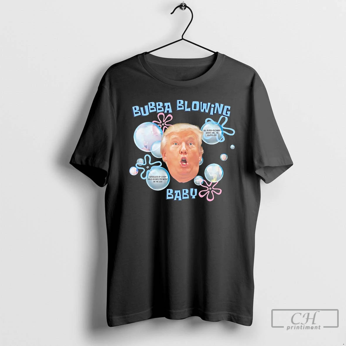 Bubba Blowing Baby Trump T-Shirts, Hoodie, Sweatshirt