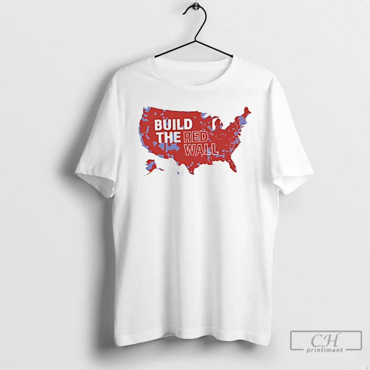 Premium Build The Red Wall Usa T-Shirts, Hoodie, Sweatshirt | PopFlextees.com