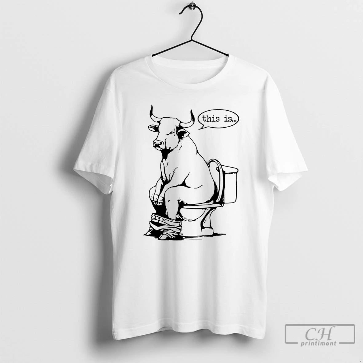 Premium Bull This Is Bullshit Funny T-Shirts, Hoodie, Sweatshirt | PopFlextees.com