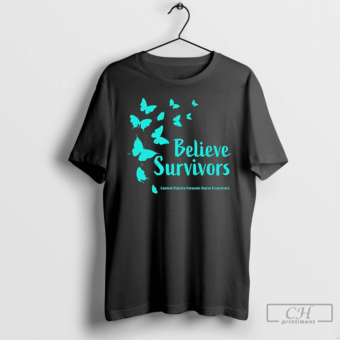 Premium Cdfne Believe Survivors Butterfly T-Shirts, Hoodie, Sweatshirt | PopFlextees.com