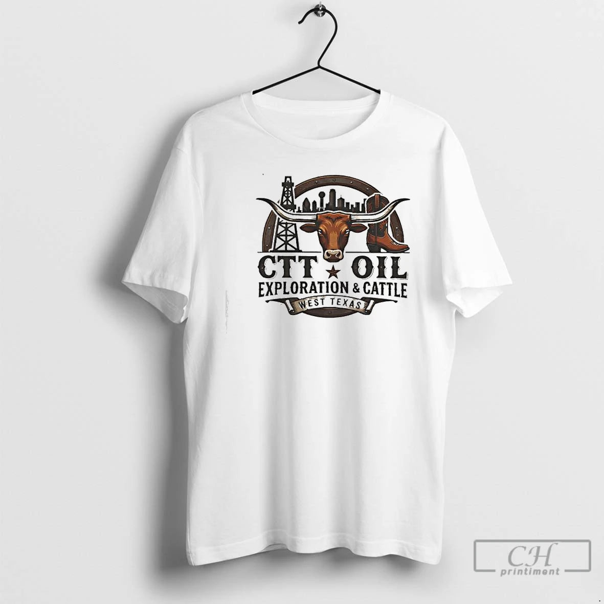 Premium Ctt Oil Exploration And Cattle T-Shirts, Hoodie, Sweatshirt | PopFlextees.com