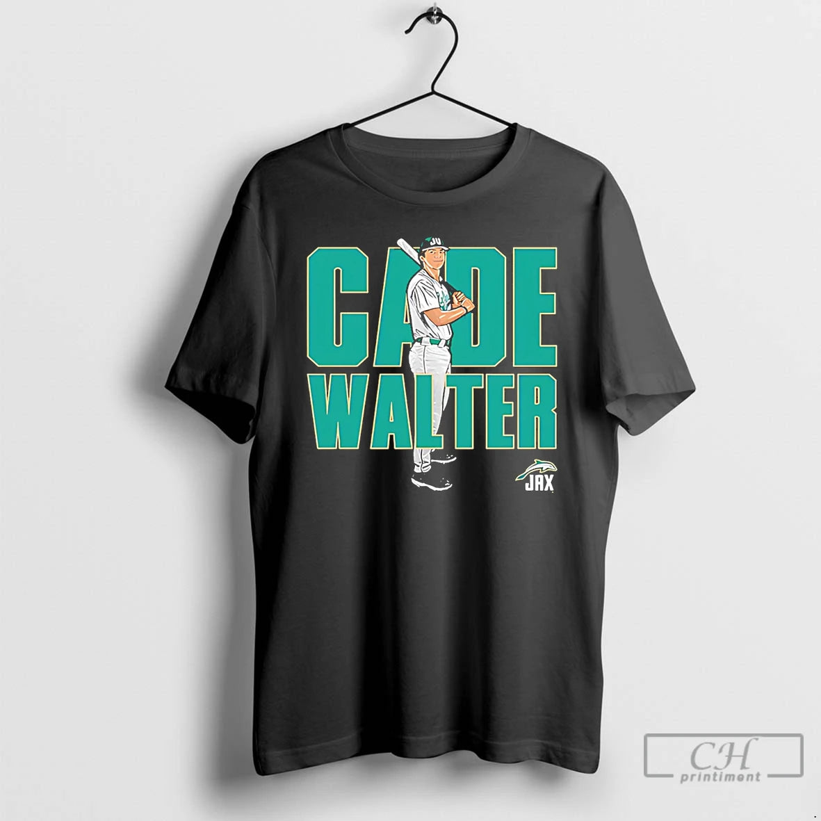 Premium Cade Walter Jacksonville Baseball Ncaa Caricature T-Shirts, Hoodie, Sweatshirt | PopFlextees.com