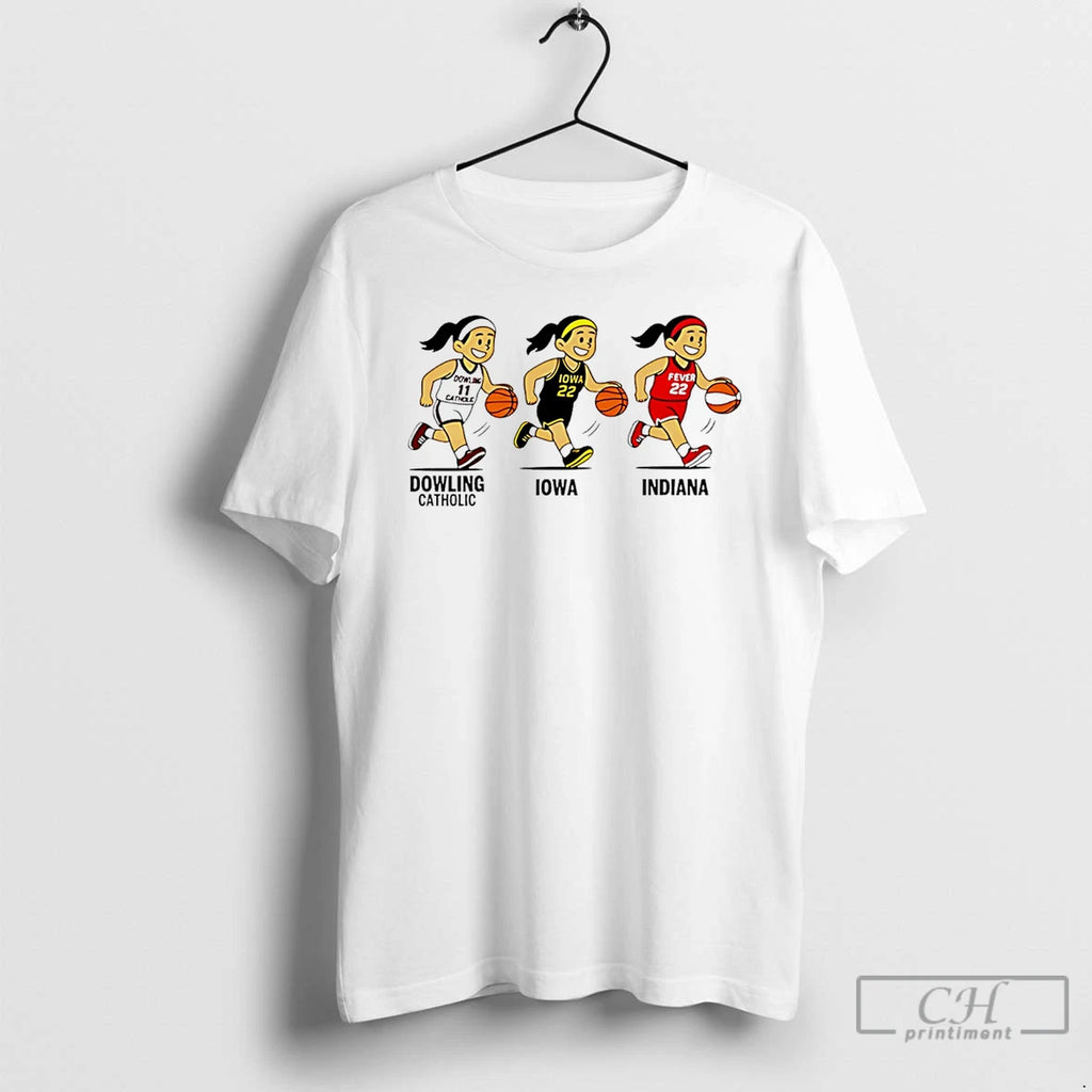 Premium Caitlin Clark Evolution T-Shirts, Hoodie, Sweatshirt | PopFlextees.com